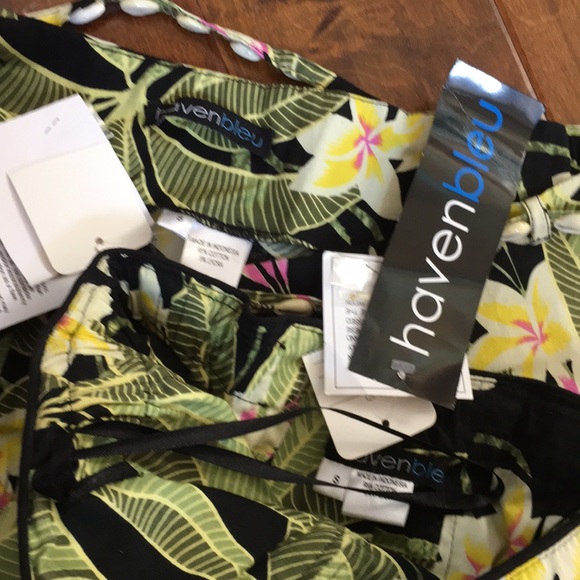 NWT Haven Bleu Strapless Bustier Skirt Set LUAU - Picture 7 of 8